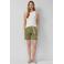 s.Oliver regular waist chino short groen