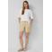 s.Oliver regular waist chino short beige