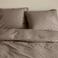 NOUS Living katoenen kussensloop 50x70 cm - taupe (set van 2)