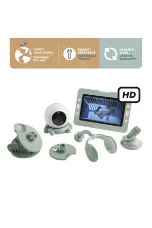 Babymoov Video Babyfoon YOO Go + HD met 4 accessoires Video Babyfoon YOO Go + HD met 4 accessoires