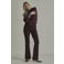 Para Mi corduroy flared broek - donkerrood