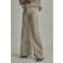 Para Mi corduroy wide leg broek - beige