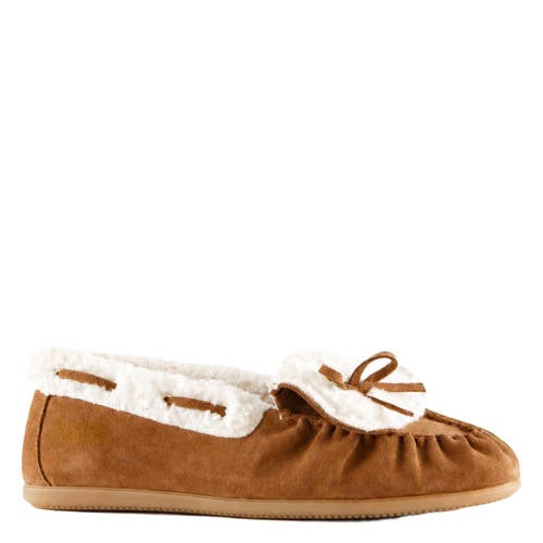 DWRS leren bootschoenen cognac
