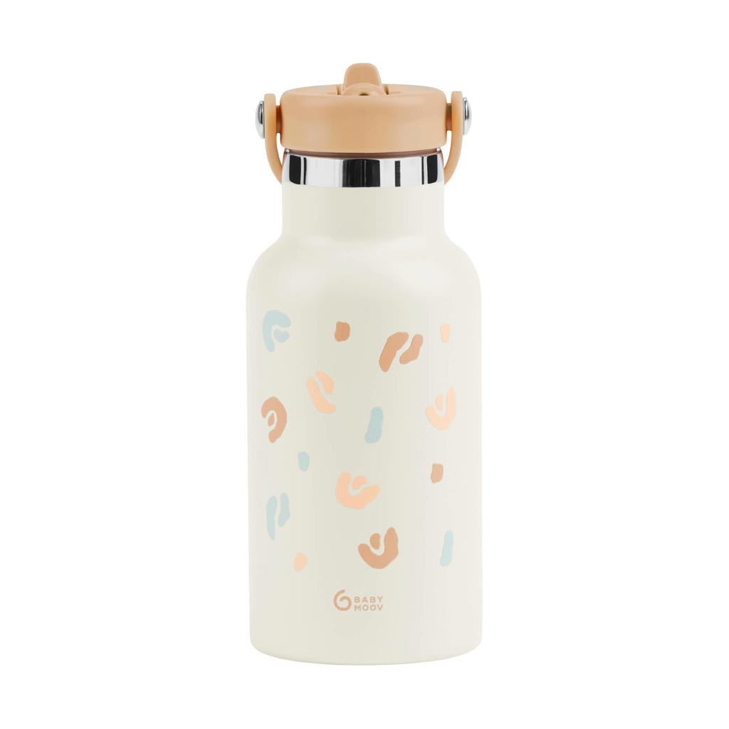 Babymoov roestvrijstalen thermosfles - Little Explorer Ivory