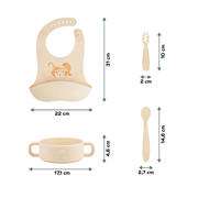 thumbnail: Babymoov baby First Meal Set - Mini Roar