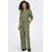 JDY wide leg regular waist casual broek olijfgroen