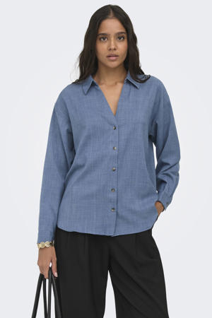 blouse mediumblue denim