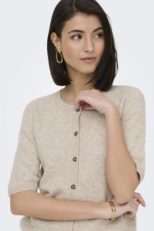 vest zand gebreid