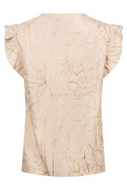 thumbnail: NUKUS gebloemde top beige