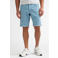 Petrol Industries denim slim short marble blue
