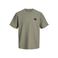 JACK & JONES relaxed T-shirt met textuur groen