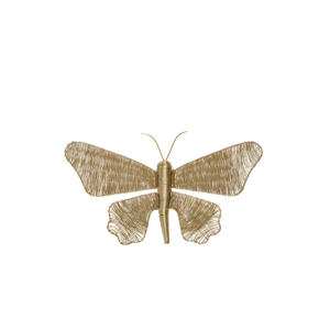 wandornament Butterfly (49x30x9 cm)