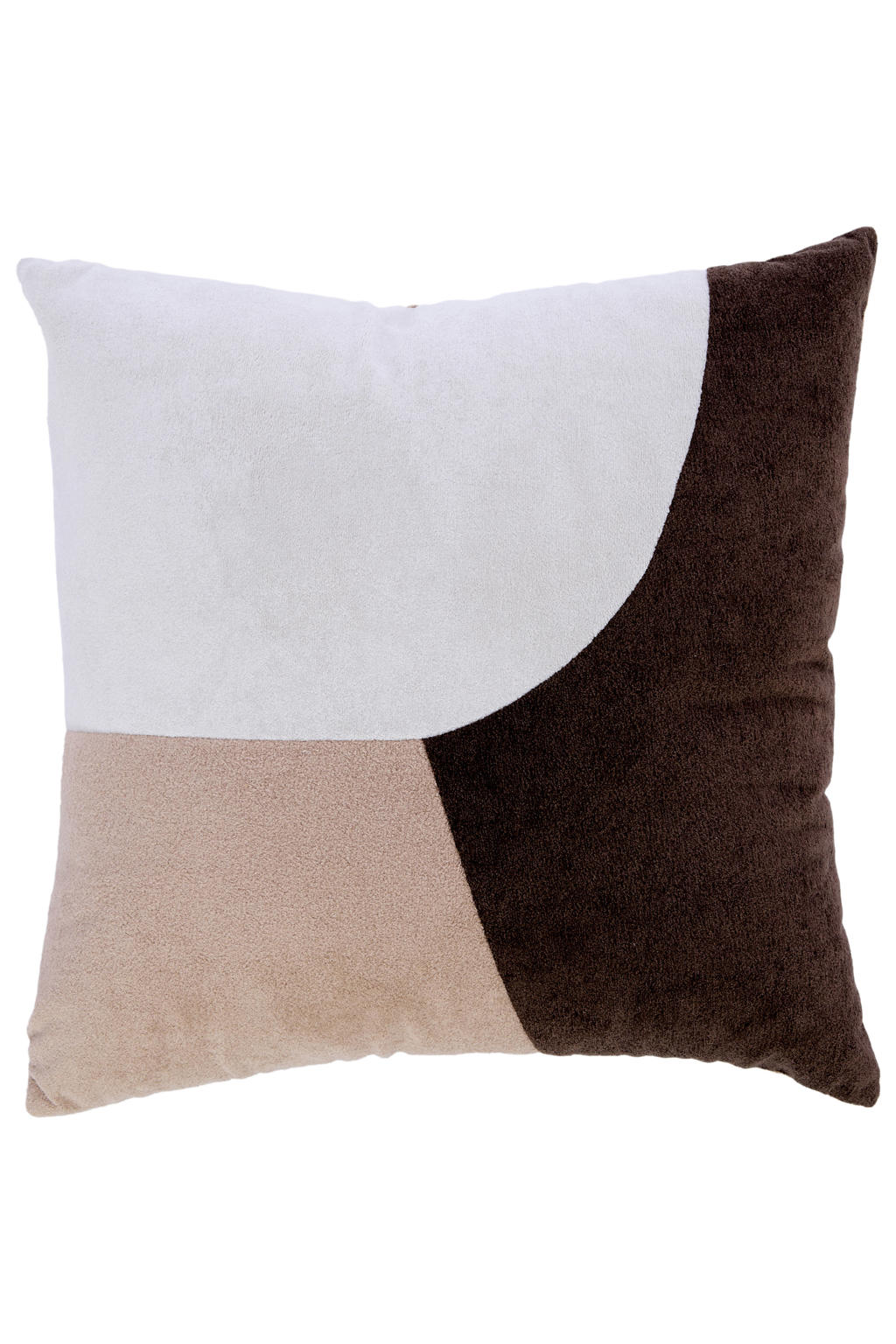 Light & Living sierkussen ELITE bruin-crème (45x45 cm)