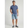 Cars regular short light blue denim