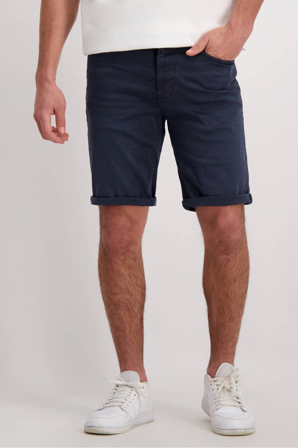 Cars BLACKER denim slim short donkerblauw