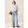 Sissy-Boy wide leg jeans light blue denim