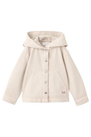 denim spijkerjas beige