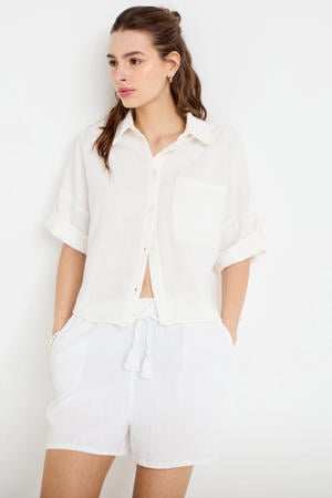 blouse ecru