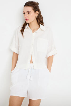 blouse ecru