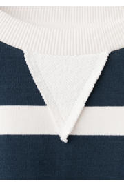 thumbnail: MANGO TEEN gestreepte cropped trui donkerblauw