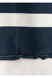 thumbnail: MANGO TEEN gestreepte cropped trui donkerblauw