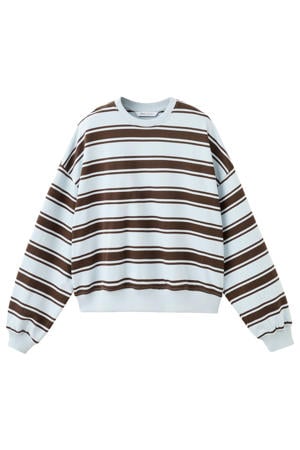 gestreepte sweater lichtblauw