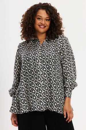 blouse zwart