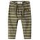 LIL' ATELIER BABY regular gestreepte babybroek groen
