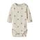LIL' ATELIER BABY romper met print - ecru/bruin