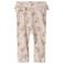 LIL' ATELIER BABY slim fit legging met ruches en print - lila