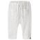 LIL' ATELIER BABY katoenen gebreide babybroek met stippen - ecru