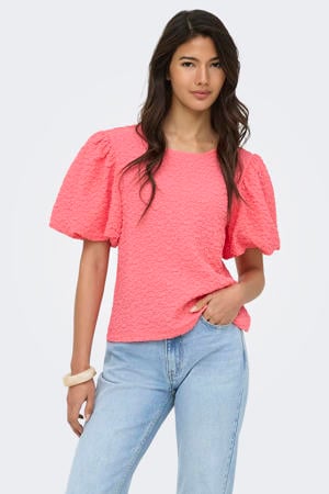 top broderie roze