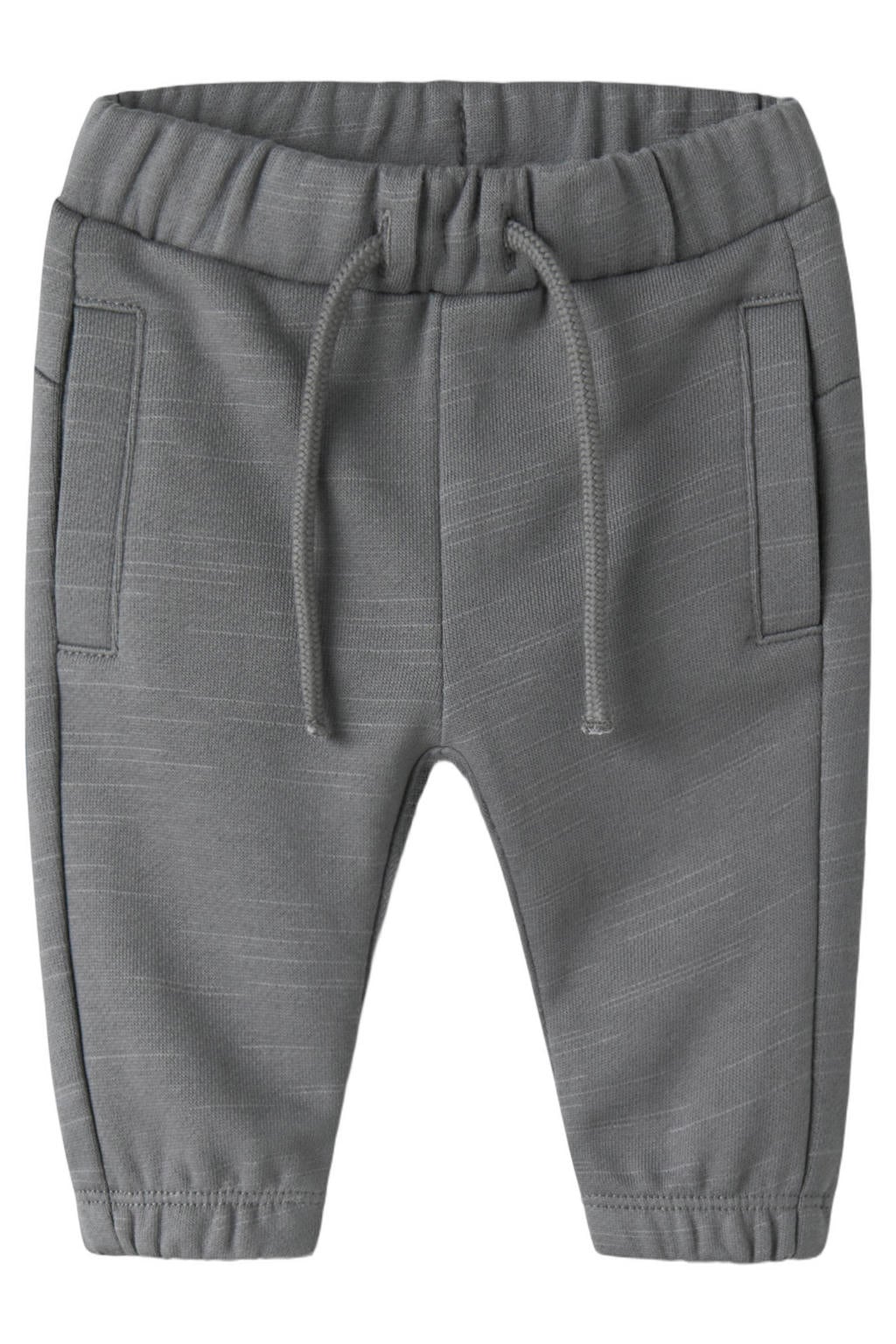 LIL' ATELIER BABY regular fit joggingbroek - grijs