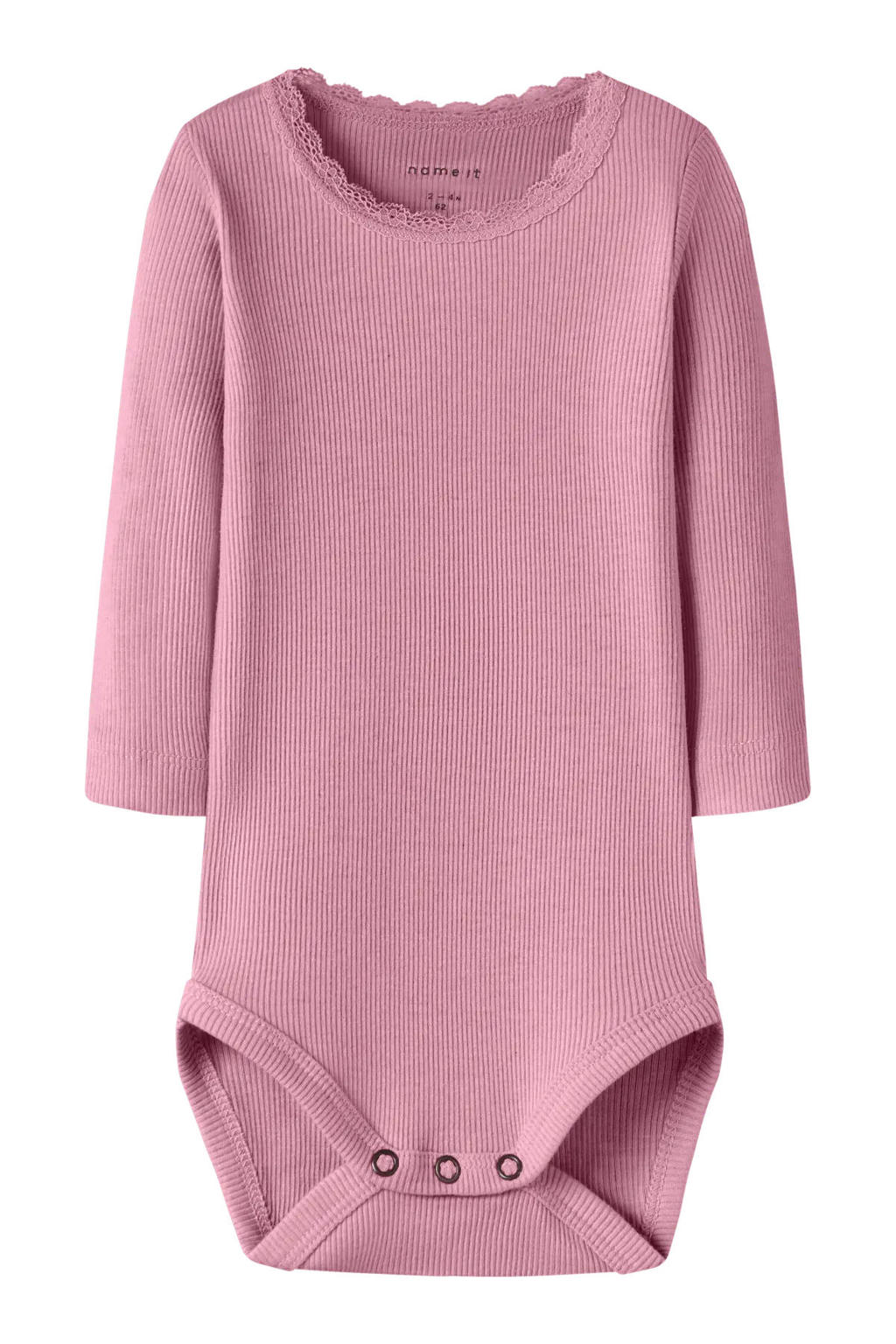 NAME IT BABY romper - roze/lila