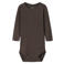NAME IT BABY romper chocoladebruin