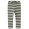 NAME IT BABY gebreide gestreepte legging - olijfgroen