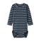 NAME IT BABY gestreepte romper - donkerblauw