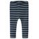 NAME IT BABY gestreepte legging - donkerblauw
