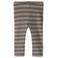 NAME IT BABY gebreide gestreepte legging - bruin