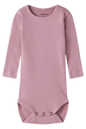 romper met textuur - lila