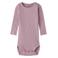 NAME IT BABY romper met textuur - lila
