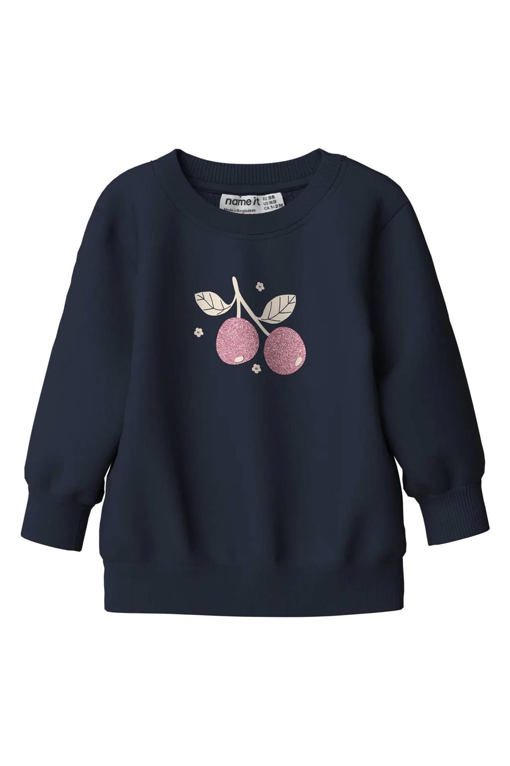 NAME IT BABY sweater donkerblauw