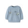 NAME IT BABY sweater met print - lichtblauw