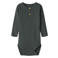 NAME IT BABY romper grijsgroen