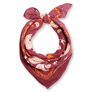 bandana bordeauxrood