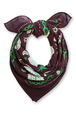 bandana donkerbruin