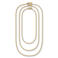 Bonnie Studios gold plated ketting Jeanine Trio (set van 3)