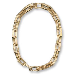 gold plated ketting Chunky Chain