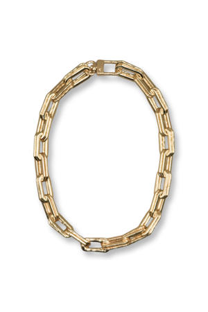 gold plated ketting Chunky Chain