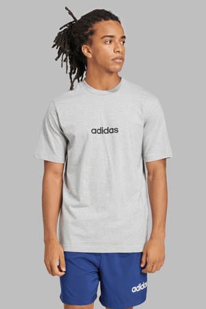 regular T-shirt lichtgrijs